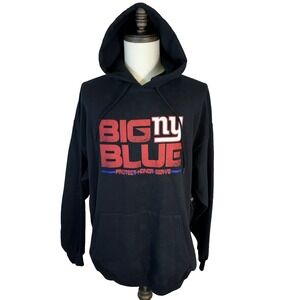 NEW New York Giants Unisex 2XL Big Blue Protect Honor Serve Hoodie Sweatshirt